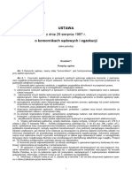 Ustawa o Komornikach 2006-167-1191