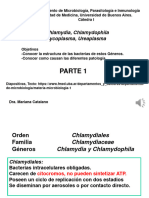 8a Micro I Clase Chlamydia-Chlamydophila y Otras PARTE 1 PDF