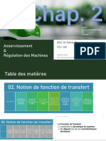 Asservissement & Régulation Des Machines - Chap02