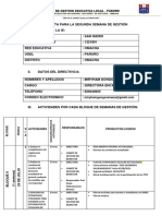 Ruta de Trabajo III Semana de Gestion-Bloque II