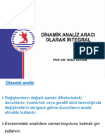 Dinamik Analiz Aracı Olarak İntegral PDF