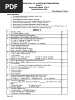 KV Pre Board 2 2022-23