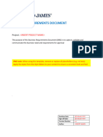 BRD - Business Requirements Document