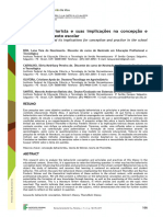 A teoria behaviorista e suas implicações na concepção e prática no contexto escola