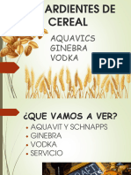 Aguardientes de Cereal