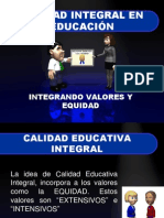 Calidad Integral en Educación