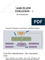 CASH FLOW ESTIMATION week 6