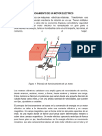 Principio de Funcionamiento de Un Motor Electrico