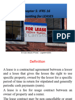 CH 4 Accounting For LEASE
