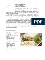 Clase 5, Proyecto Discal Terrina de Pollo