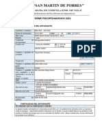 Informe Psicopedagogico Jack