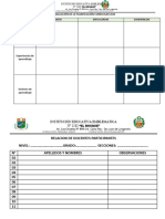 Evaluacion de La Planificacion Curricular 2023-Siiiiiiiiiiii