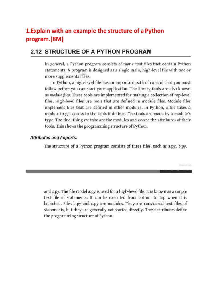 Cluster6 Python QUESTION ANSWER | Download Free PDF | Parameter ...