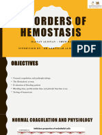Disorder of Hemostasis