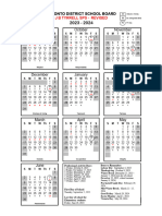2023-2024 School Calendar - Revised