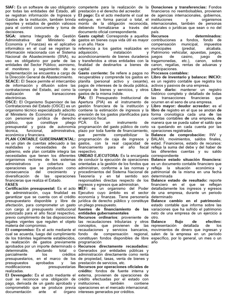 Software De Gestión Financiera Estatal Pdf Finanzas Y Dinero