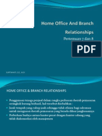 Home Office and Branch Relationships