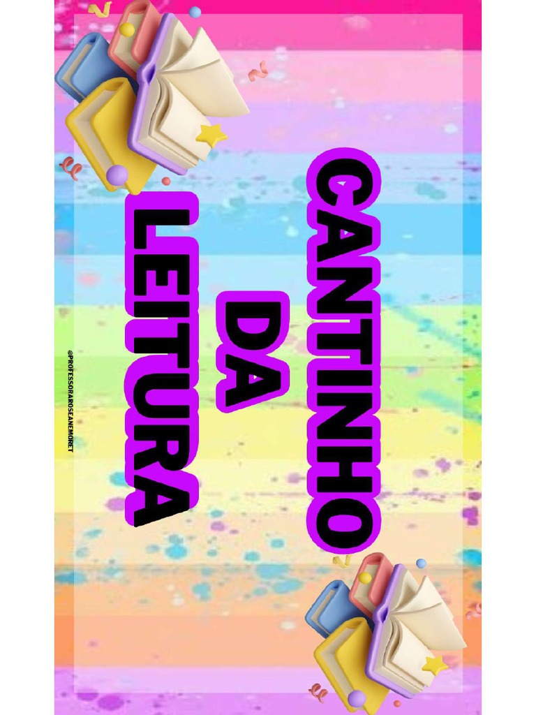 Cantinho Da Leitura PDF | PDF
