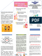 Triptico Estrategias de Prevención y Control Del VIH e ITS