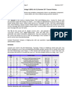 Principles of BIology II Syllabus