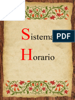 Sistema Horario