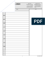 2024 Diario Agosto Diciembre Con Notas