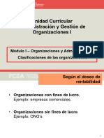 Clasificaciones de Las Organizaciones