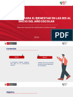 Bloque IV - PPT - Condiciones para El Bienestar en Las IIEE Al Inicio Del Año Escolar