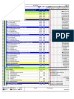 Flowline Installation Schedule - Draft August 2023