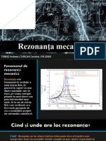 Rezonanța Mecanică