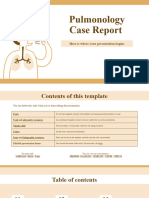 Pulmonology Case Report by Slidesgo