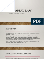 Notarial Law