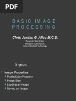 Image Processing LECTURE