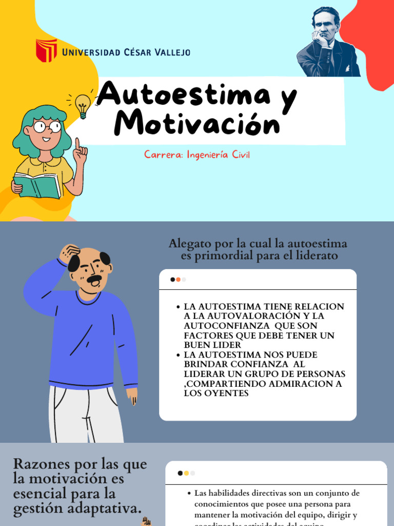 Autoestima y Motivación en el Liderazgo | PDF | Crecimiento personal y ...