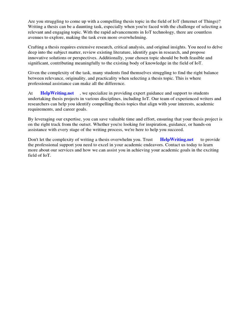 Applied Math Thesis Topics