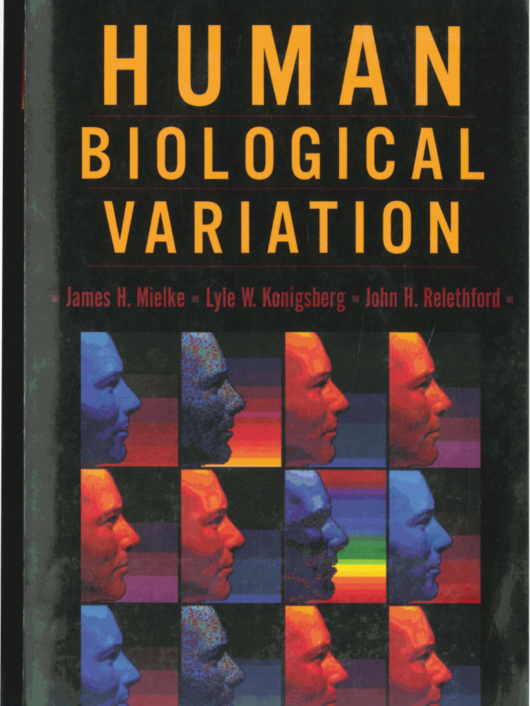 Mielke CH1 History of Human Classification | PDF | Race (Human ...