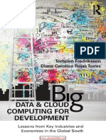 Nir Kshetri, Torbj - RN Fredriksson, Diana Carolina Rojas Torres - Big Data and Cloud Computing For Development - Lessons From Key Industries and Economies in The Global South-Routledge (2017)