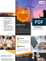Brochure Mega Company Service - 1 PDF