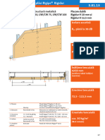 Placare Dublă Rigidur H 10 MM Şi Rigidur H 12,5 MM Tencuială Uscată Pe Structură Metalică Independentă UW/CW 50, UW/CW 75, UW/CW 100