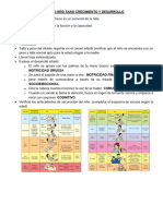 Atencion de Niño Sano Desarrollo y Crecimiento