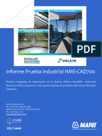 Informe Prueba Industrial HMS-CAD700-1
