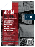 Alerta Laboral 90 ¿Y Nuestros Derechos Situación de Los Trabajadores en Bolivia