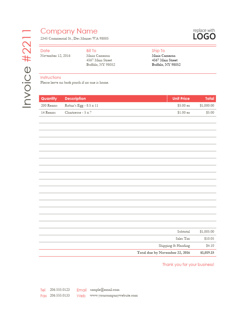 Invoice 2024 PDF