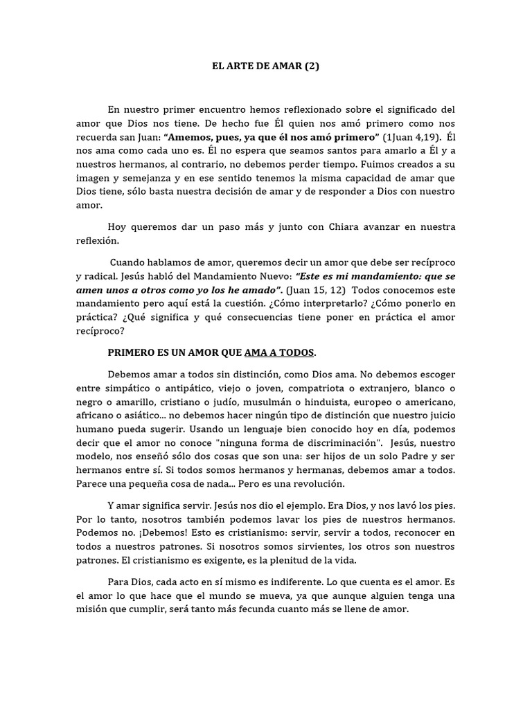 2 El Arte de Amar | PDF