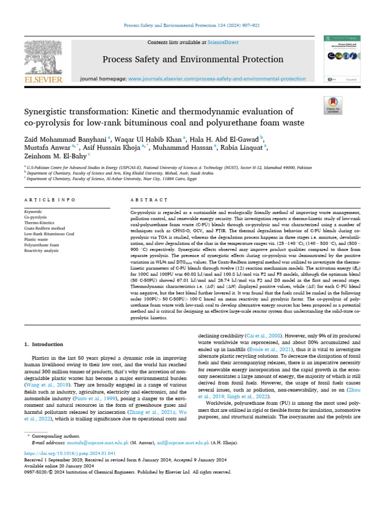 14 Synergistic Transformation Kinetic and Thermodynamic Evaluation of ...