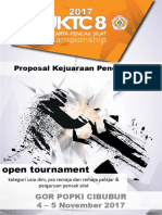 Contoh Proposal Silat Turnamen