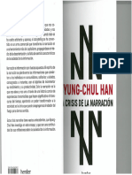 Crisis de La Narracion Byung Chul Han