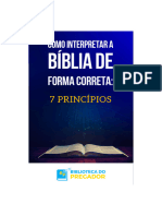 Como Interpretar A Biblia de Forma Correta 7 Principios