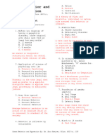 Post Test Human Behavior and Aggression