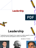 Final Leadership